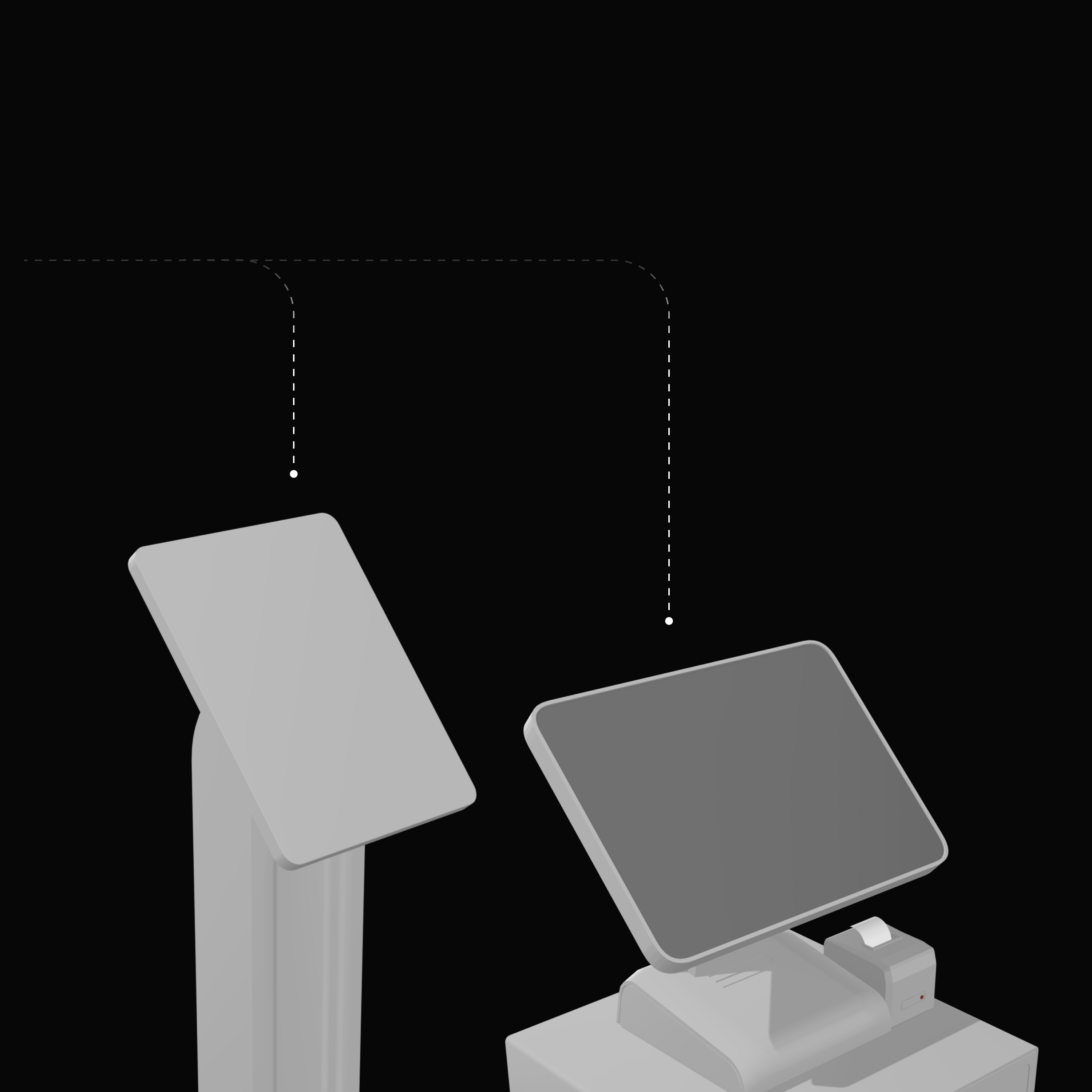 Viste di modelli 3D creati con la piattaforma Replate